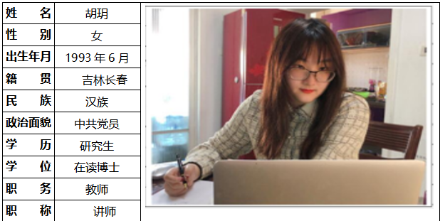 胡  玥